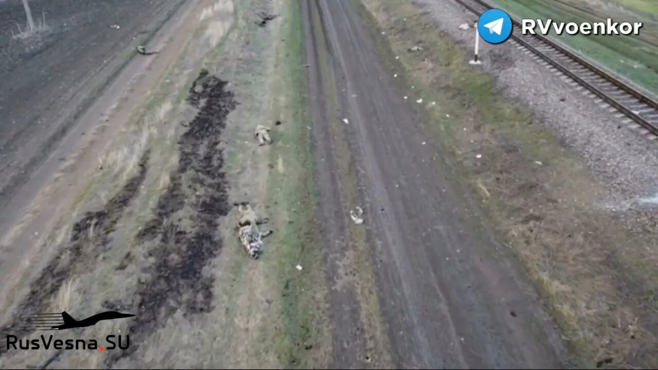Destroyed Ukrainian Military In Battle With The Russian Army