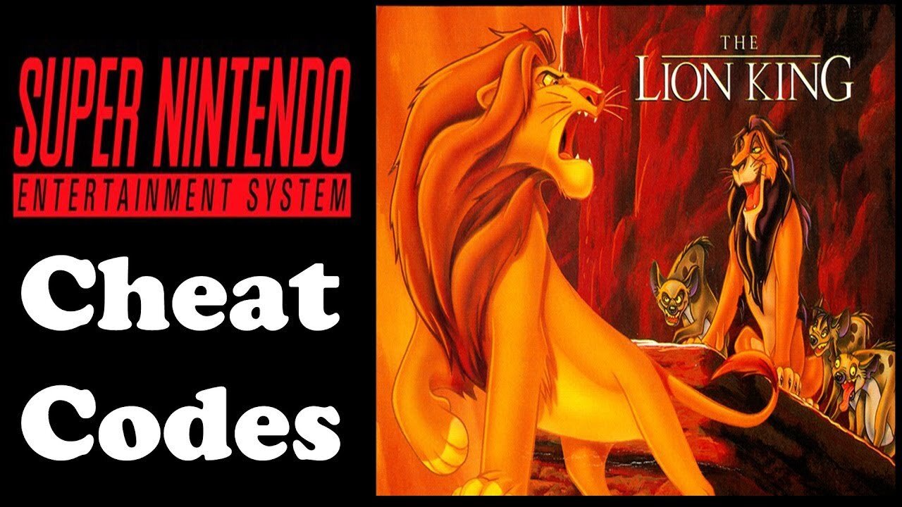 Disney's "The Lion King" SNES cheats