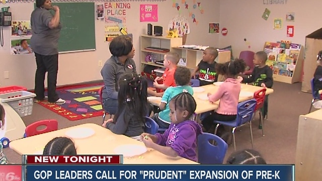 GOP leaderes call for "prudent" expansion of state's preschool pilot program