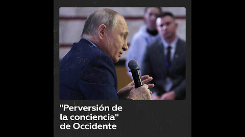 La doble postura de Occidente sobre los judíos es criticada por Putin