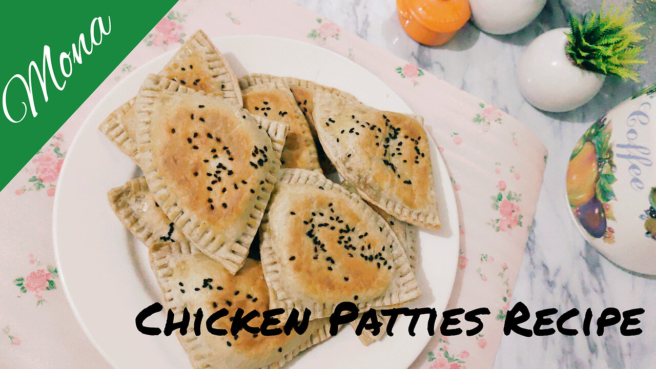 Chicken Patties Recipe without Oven I Mona's Kitchen