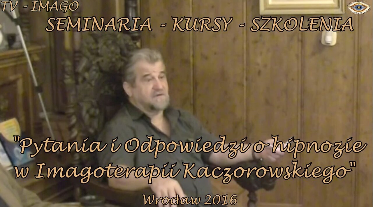 KURS HIPNOZY KACZOROWSKI DANIŁOW TV IMAGO 2016