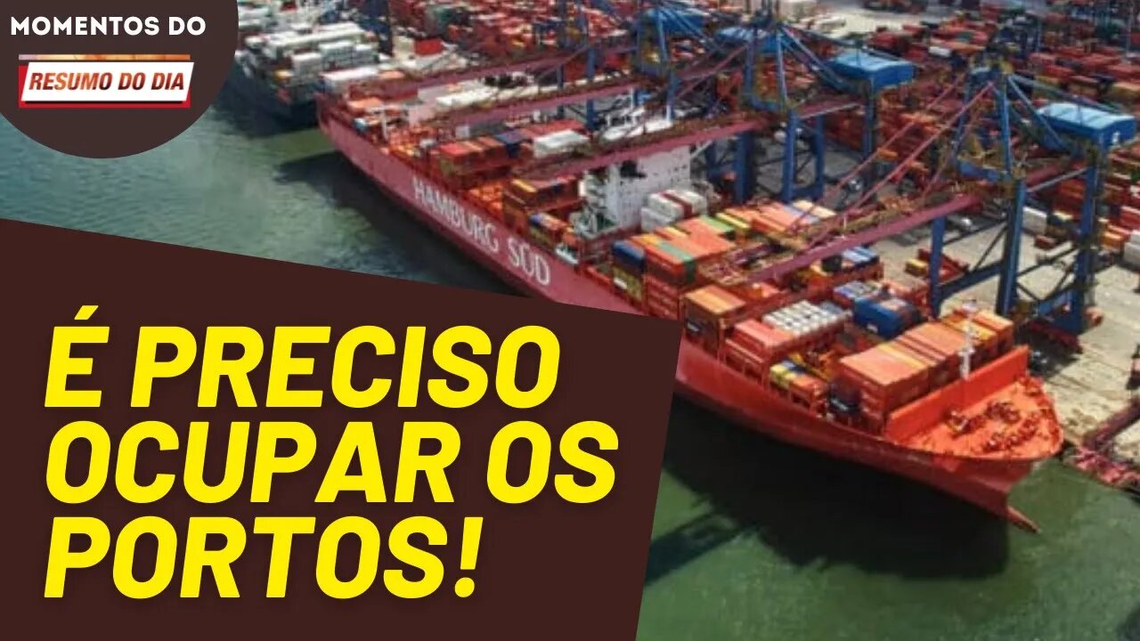 Tendência a greve aumenta nos portos ameaçados de privatização | Momentos Resumo do Dia