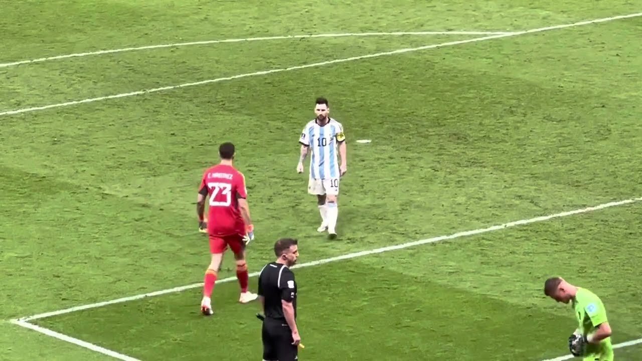 Argentine VS Netherlands Penalties Unseen Photoaged How Dib Provokes Players !!