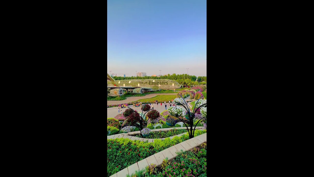 Natural views Dubai Miracle Garden