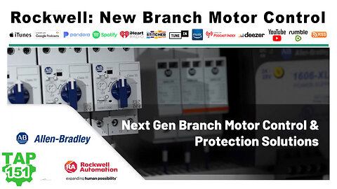 New Branch Motor Control and Protection Products from Rockwell