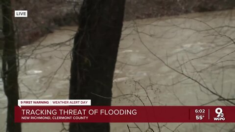 Tracking threat of flooding around Greater Cincinnati