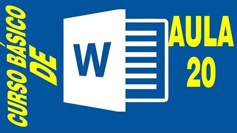 Curso de Word Básico- Aula 20 (vamos praticar currículo)