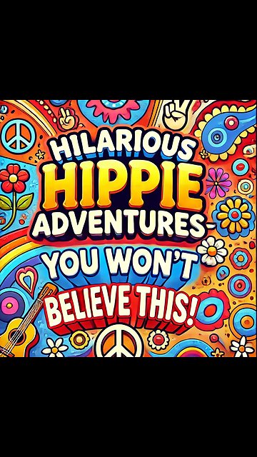 Hilarious Hippie Adventures 🌼🎸 - You Won't Believe This!