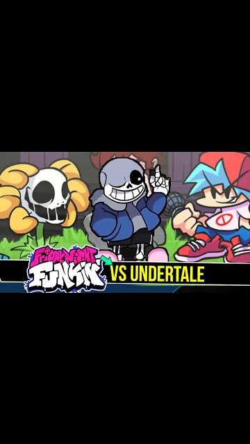 UNDERTALE INVADIU o Friday Night Funkin | VS FLOWEY #shorts
