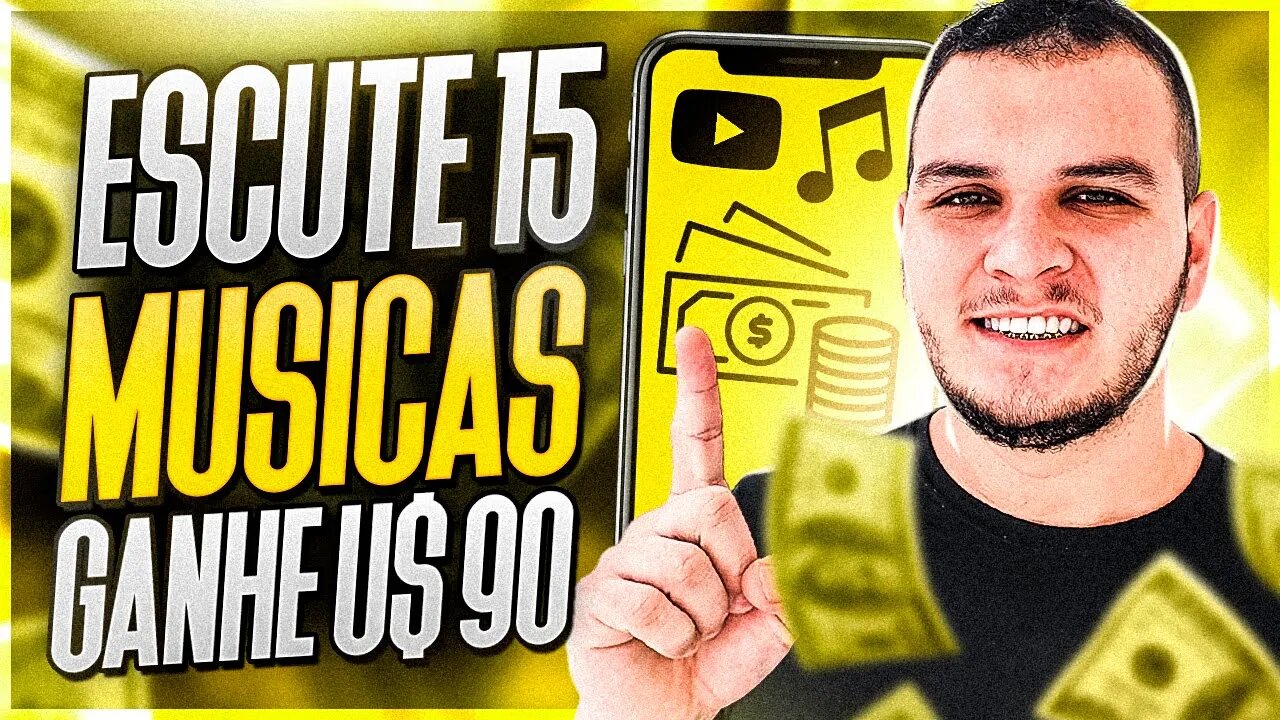 Ganhe $90,00 AGORA no PayPal Por Ouvir Músicas do YouTube DE GRAÇA! (Ganhar Dinheiro Online)