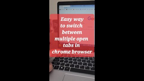 Easy way to switch between multiple open tabs in chrome browser #shorts #youtubeshorts