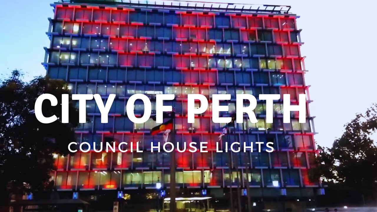 City Of Perth - Council House Lights