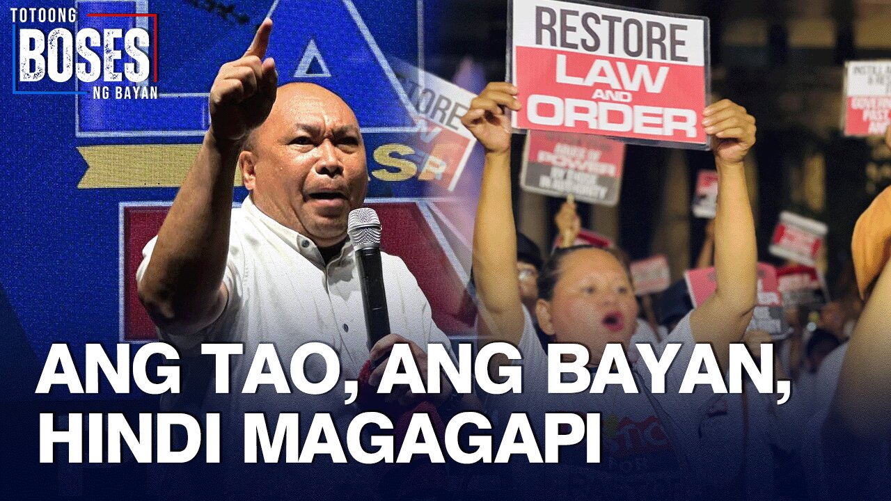 Ang tao, ang bayan, hindi magagapi —Ka Eric