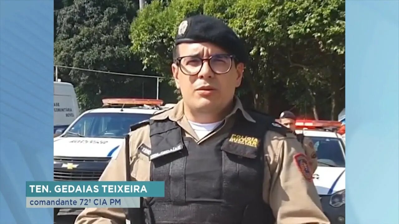 Reforço no policiamento no comércio em Manhuaçu com a "Operação Natalina"