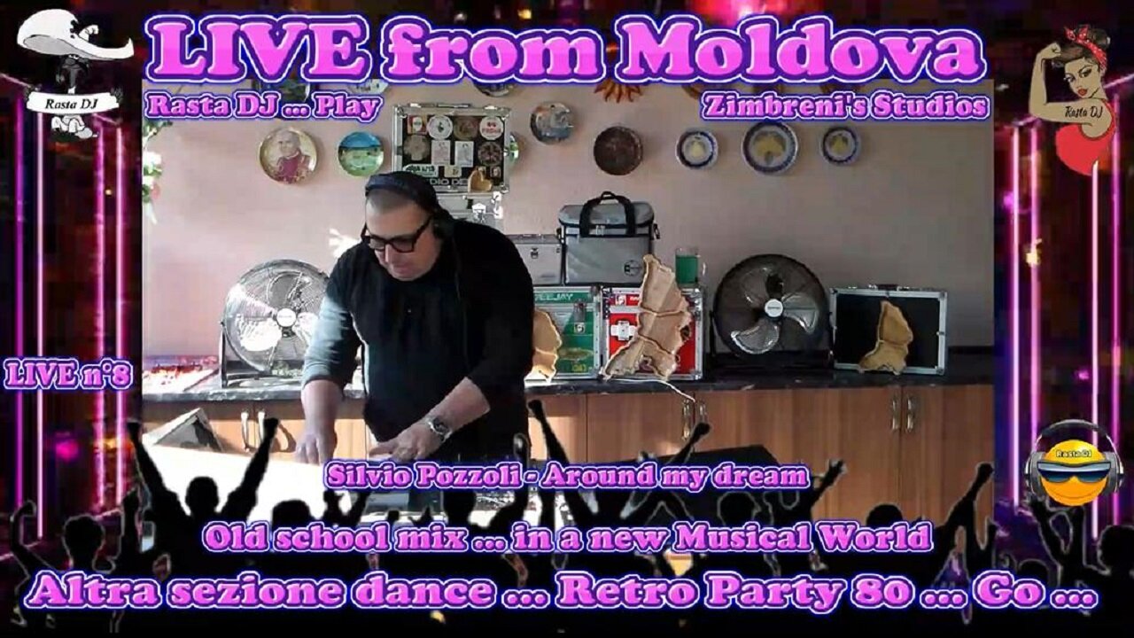 LIVE n°8 Rertro Party 80 2° parte (27-10-2024)