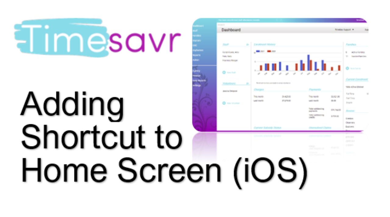 TimeSavr Adding Shortcut to Home Screen (iOS)