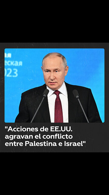 “Acciones de EE.UU. agravan el conflicto entre Palestina e Israel”