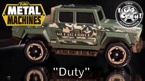 "Duty" in Military Green- Model by Metal Machines by ZURU