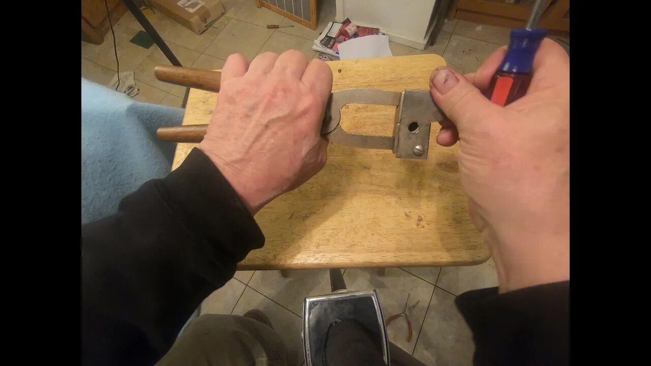 A (probably) black powder Bullet mold I fabricated