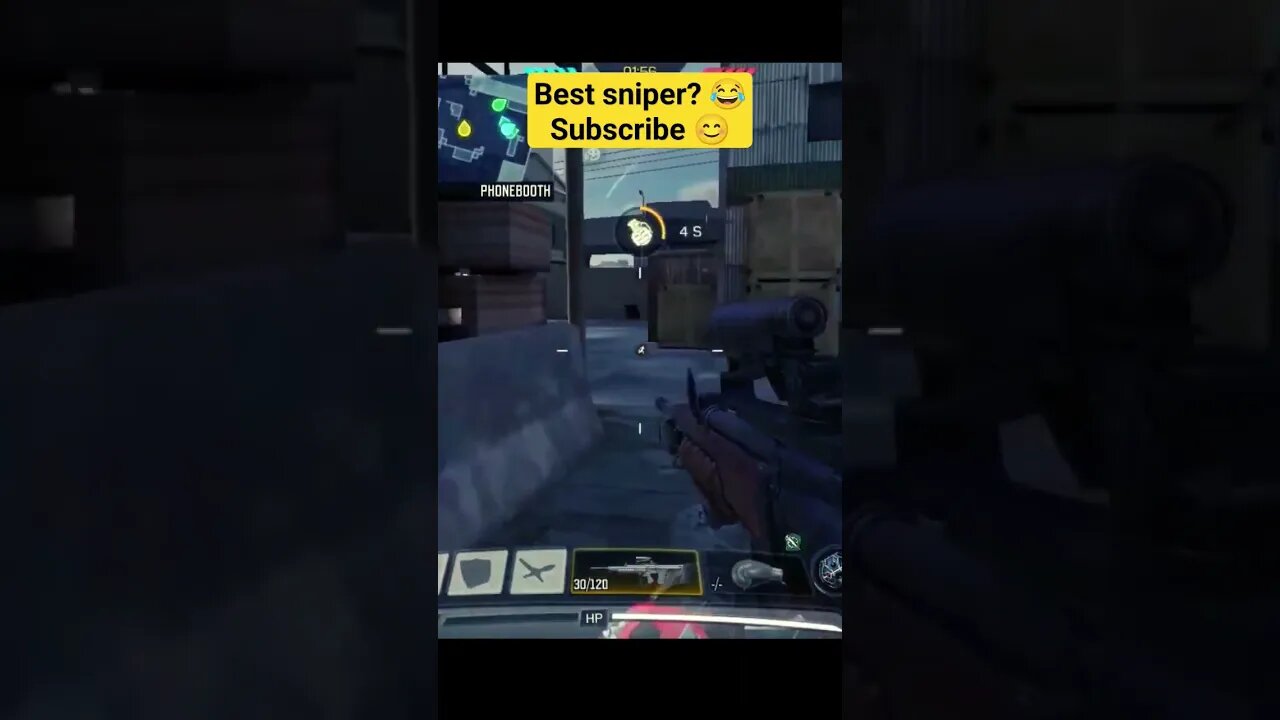 Sniper combat #cod - call of duty mobile Sniper gameplay #shorts