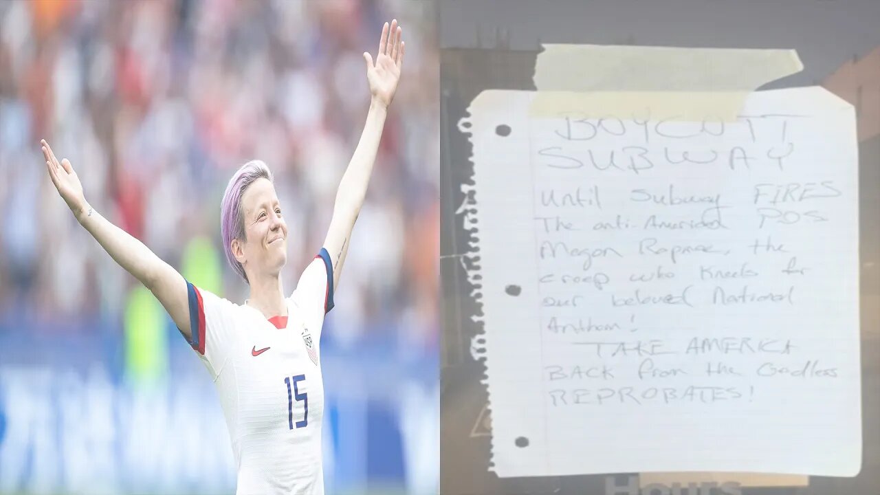 Megan Rapinoe Destroys Subway Brand With Anti-American Behavior