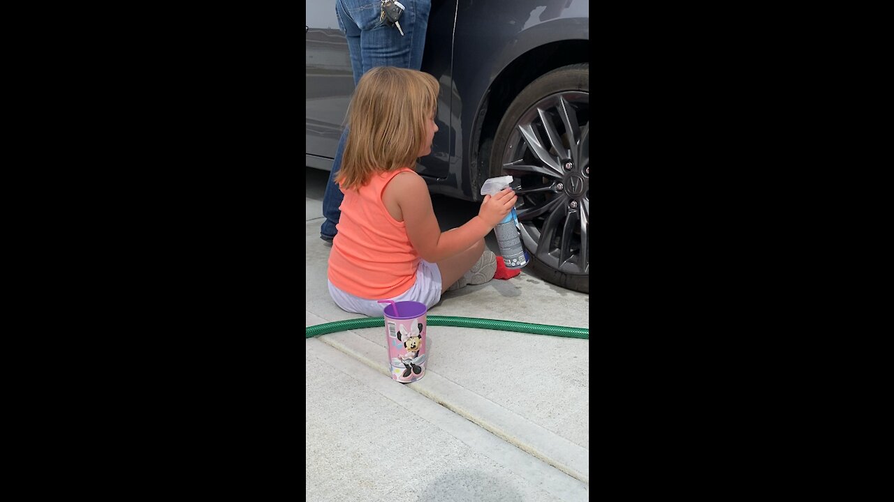 Car seat spray? On the tires and rims?