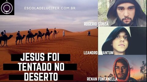 Jesus foi tentado no deserto UNEBRASIL