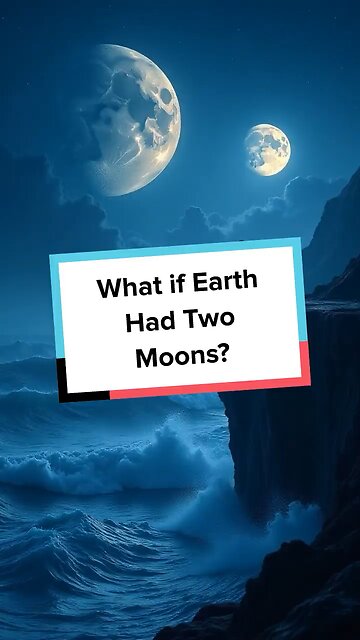 Imagine a world with two moons!