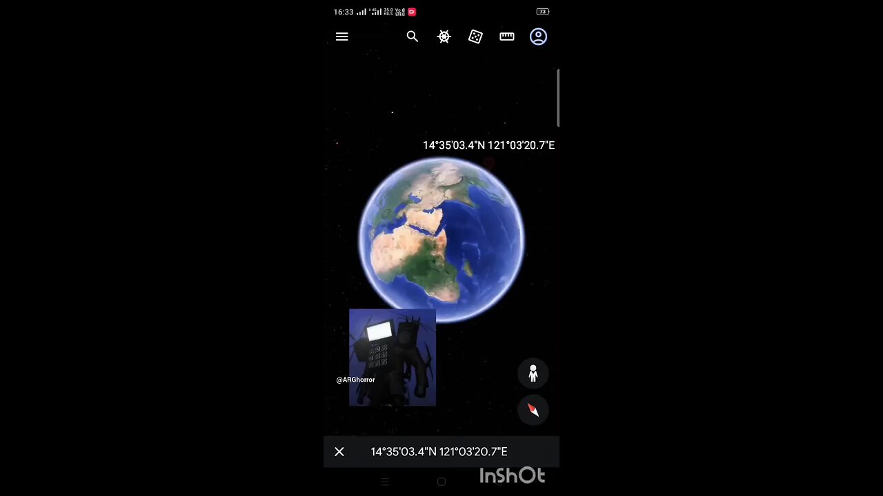 Titan tv man found on Google earth 🌎🌍 #googleearth #googlemaps