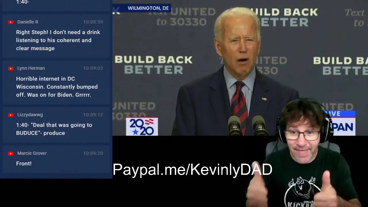 Joe Biden Responds To Jobs Reports Qanon And Trump Calling Military Suckers And Losers #LieStream