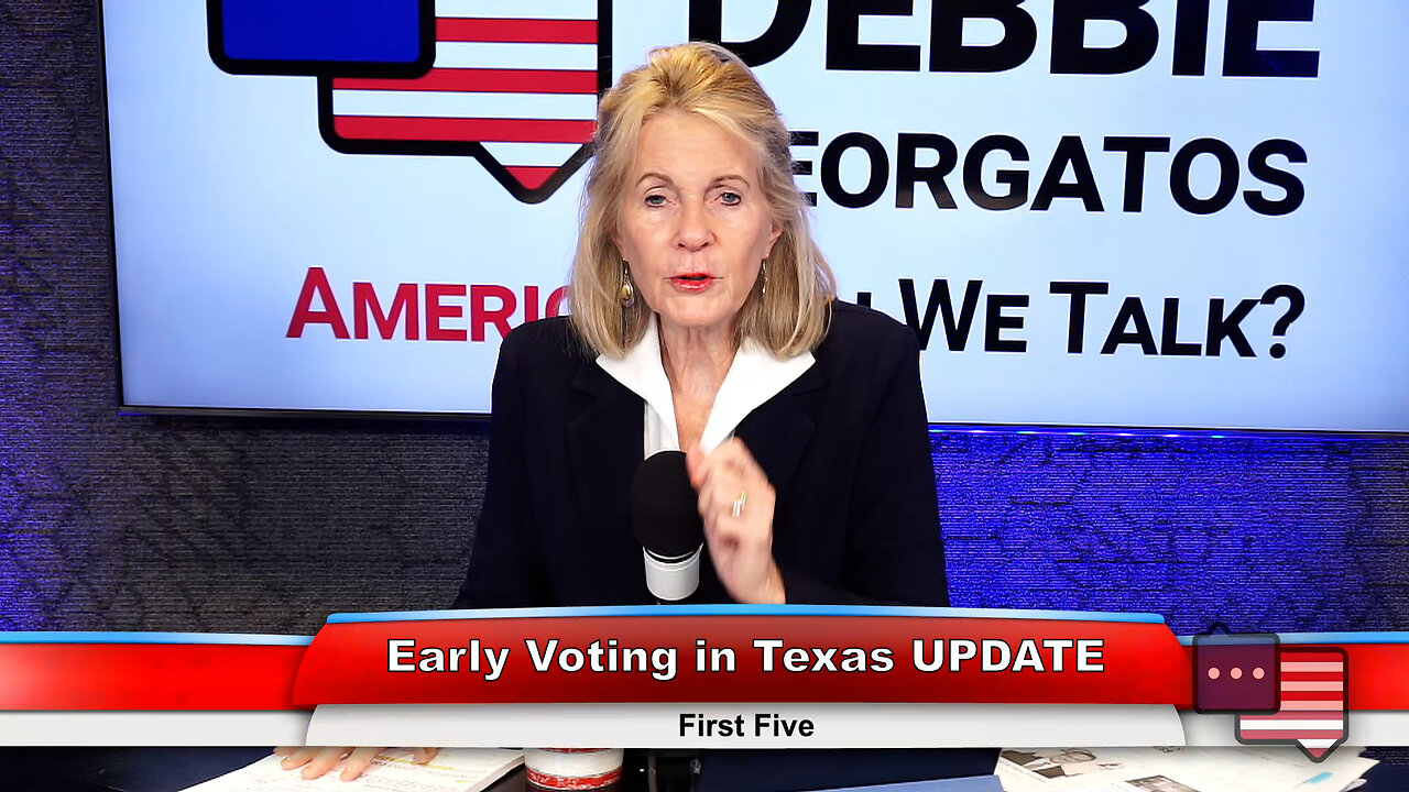 Early Voting in Texas UPDATE | First Five 10.22.24