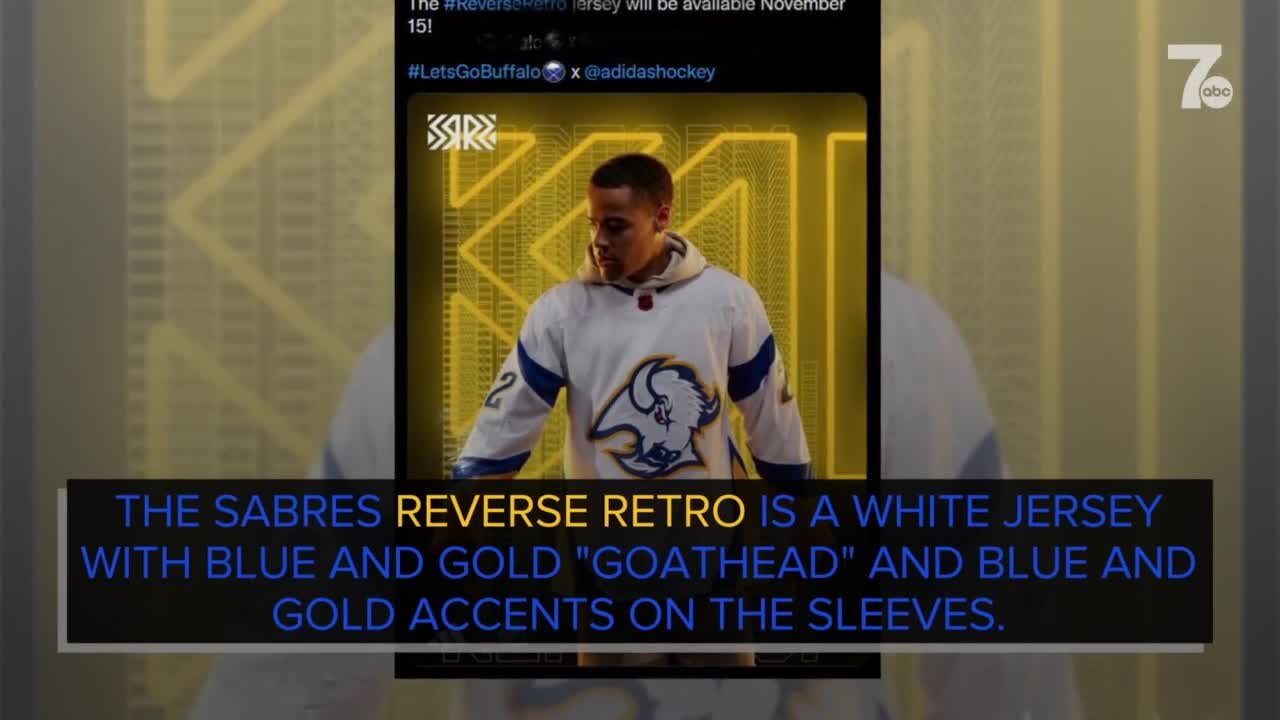 Buffalo Sabres alternate jersey to feature blue and gold 'goathead' logo