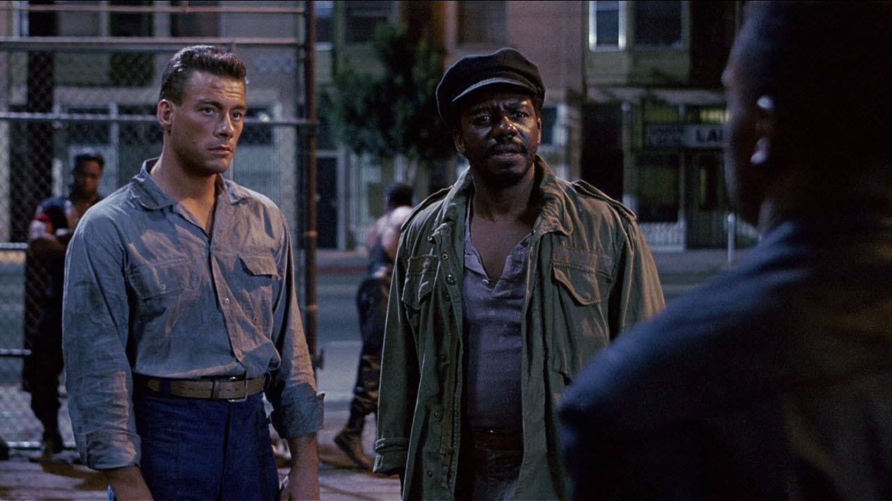 Van Damme Fights Street Gang