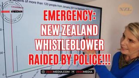 EMERGENCY UPDATE: NEW ZEALAND WHISTLEBLOWER RAIDED!!