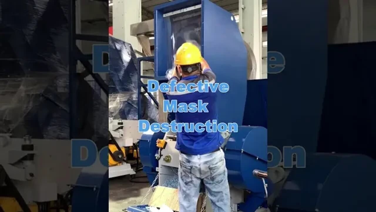 Defective mask destruction