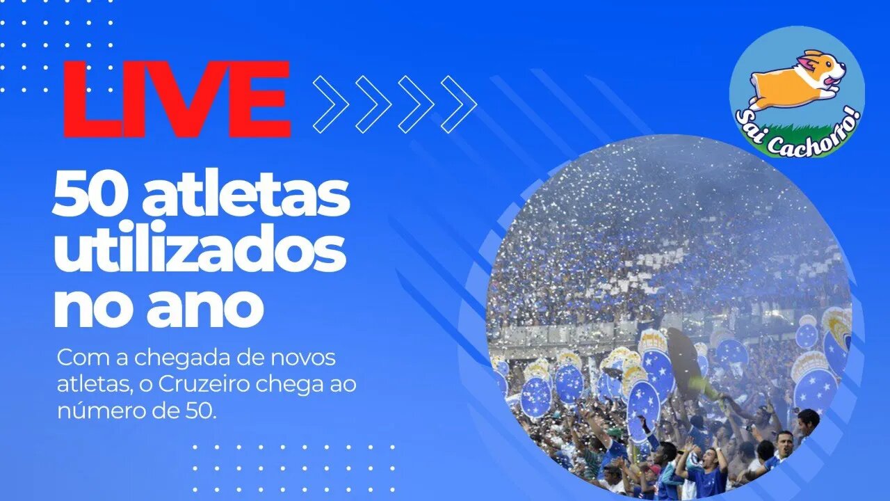 50 atletas utilizados no ano