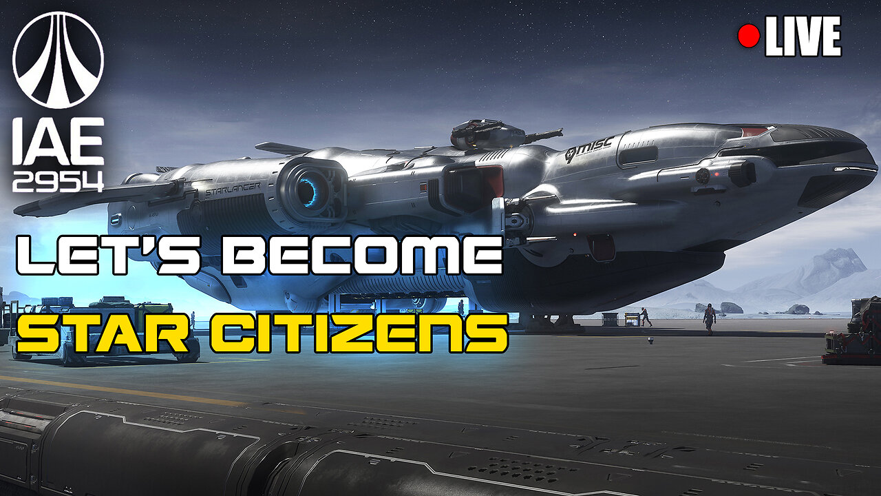 🔴 LiVE: Let's Become Star Citizens #WingmanAi