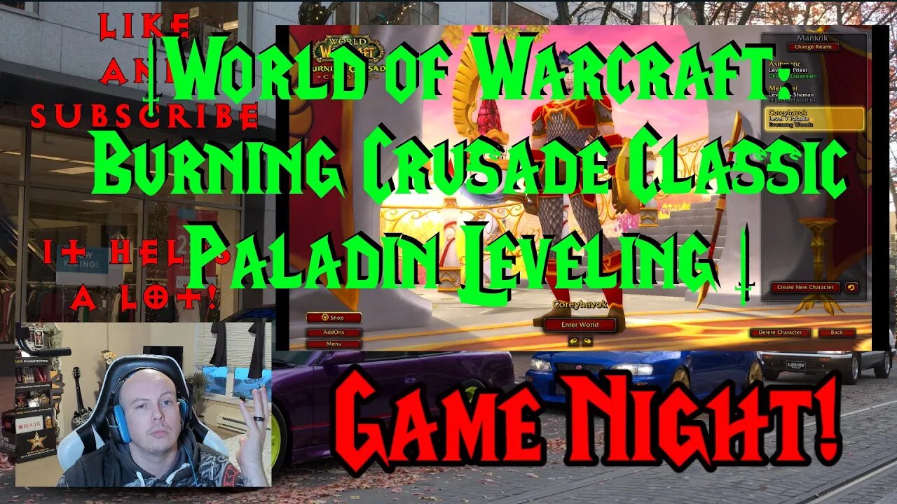 World of Warcraft: Burning Crusade Classic Paladin Leveling | Episode 1