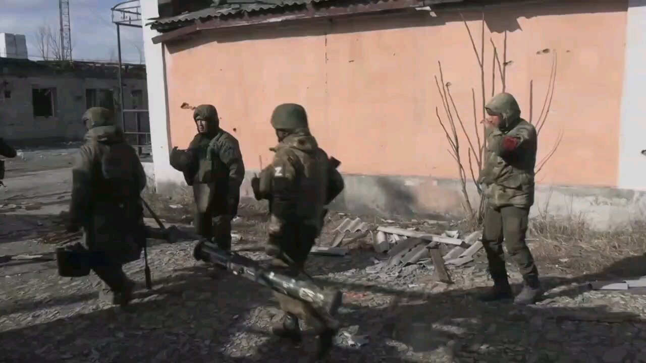 Personnel from the 55th brigade from Avdiivka, after the liberation