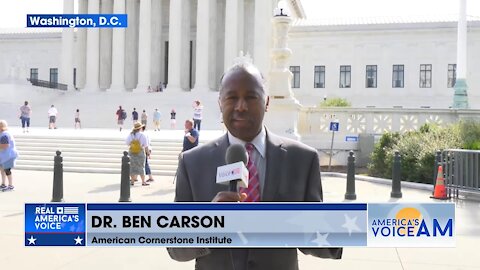 Ben Carson tells Jessica Rivera and Terrance Bates about the current push to overturn Roe v. Wade