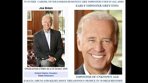 BIDEN WAYBACK IMPOSTERS