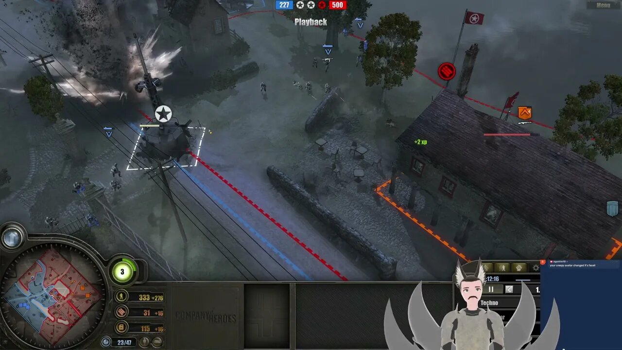 DILIRU (US) vs Techno (Wehr) || Company of Heroes 1 Replay