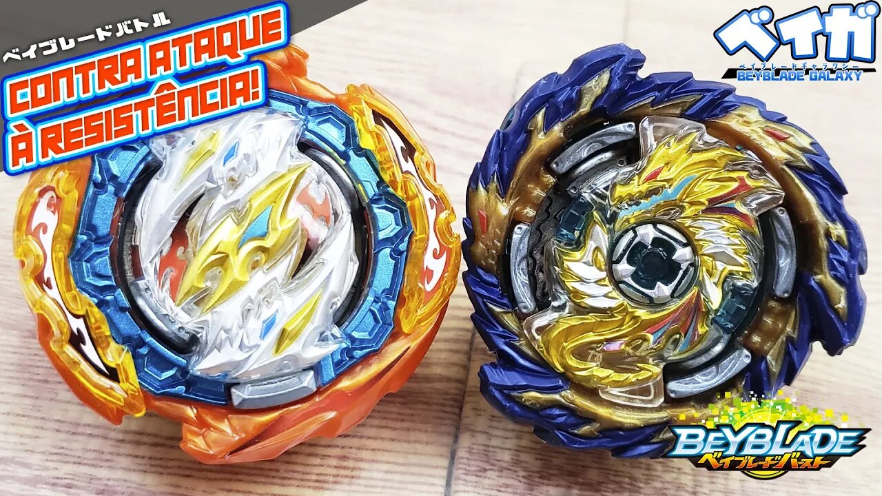 CYCLONE RAGNARUK .Gg.Nv-6 vs MIRAGE FAFNIR .Nt 2S - Beyblade Burst ベイブレードバースト