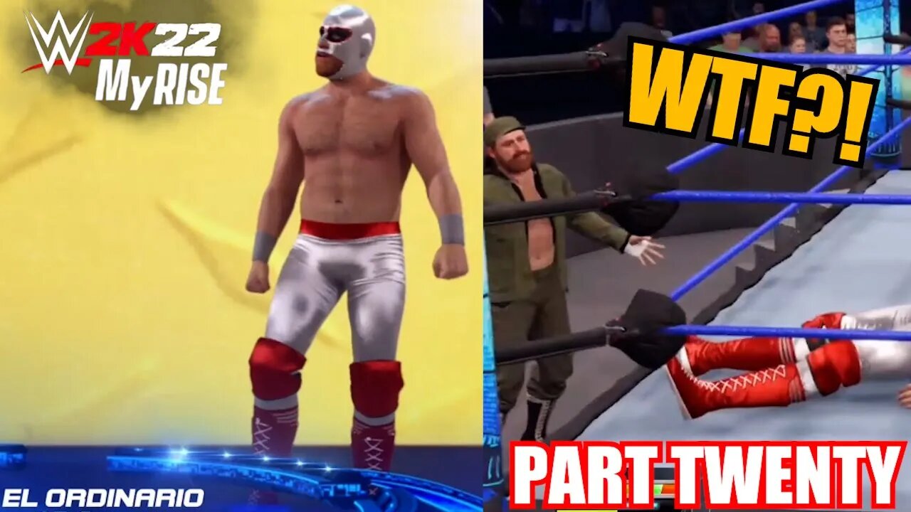 WWE 2K22 MYRISE PART 20 - EL GENERICO DEBUTS! NEW FACTION AND FRIENDS TURN FOES