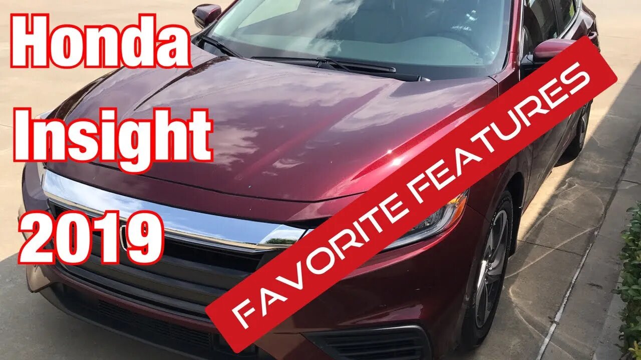 New Honda Insight 2019 - My favorite features
