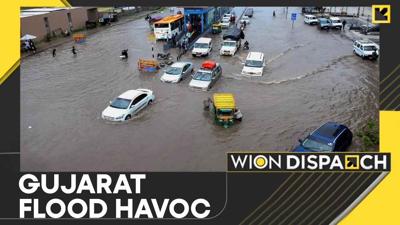 Gujarat floods: Major cities and towns flooded, rovers overflow | WION Dispatch