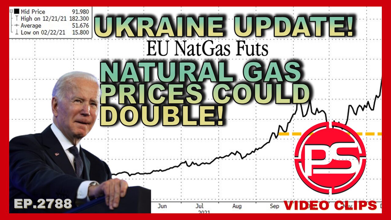 UKRAINE UPDATE! - CONFLICT COULD SPARK DOUBLE NAT GAS PRICES!