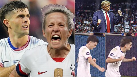 USA Men's Soccer Star Christian Pulisic Does TRUMP DANCE After Goal | Woke Media HATES This