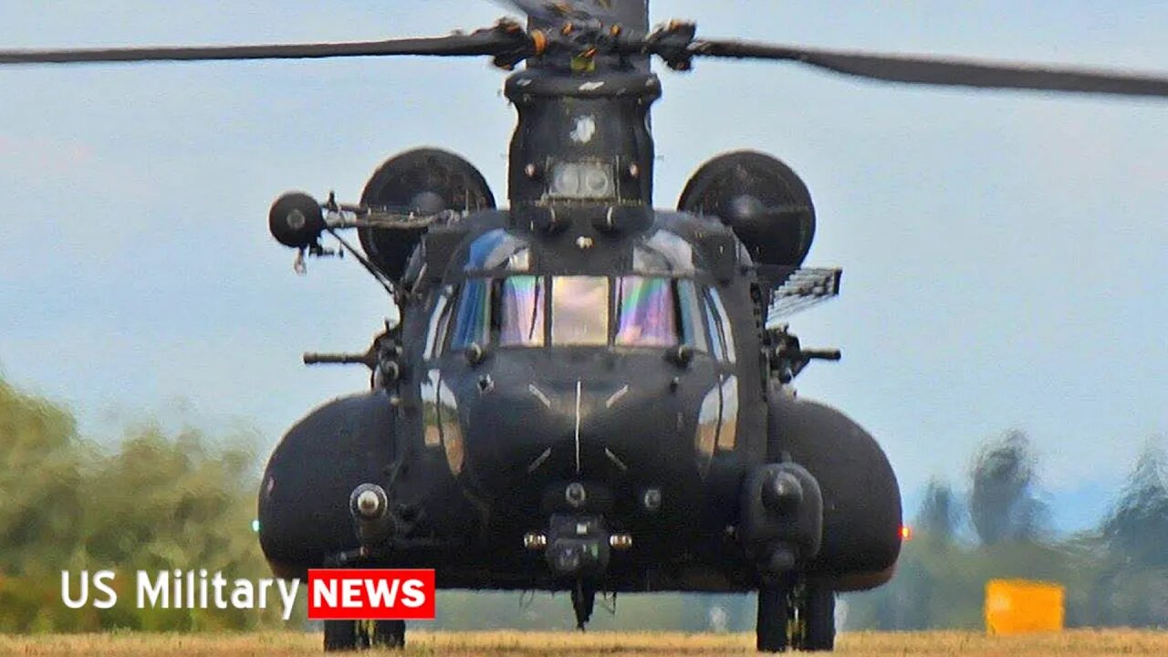 Here Comes the New MH-47G Chinook Helicopter